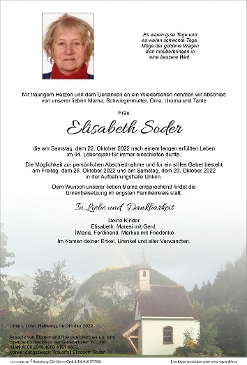 Elisabeth Soder-Feichtenschlager